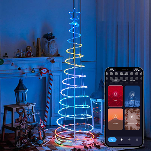 Wifi-Luzes de árvore de Natal (8)